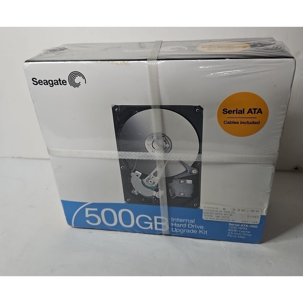 Seagate Barracuda 7200.9 500GB Internal 7200RPM 3.5" (ST3500641AS) HDD